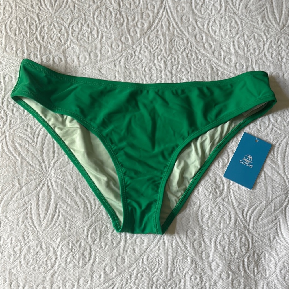 Cupshe Vibrant Green Bikini Bottom